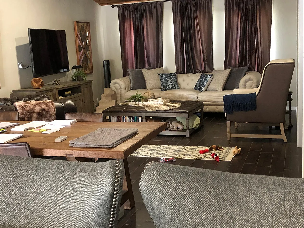 Living Room Model Example - 5616 Painter St
