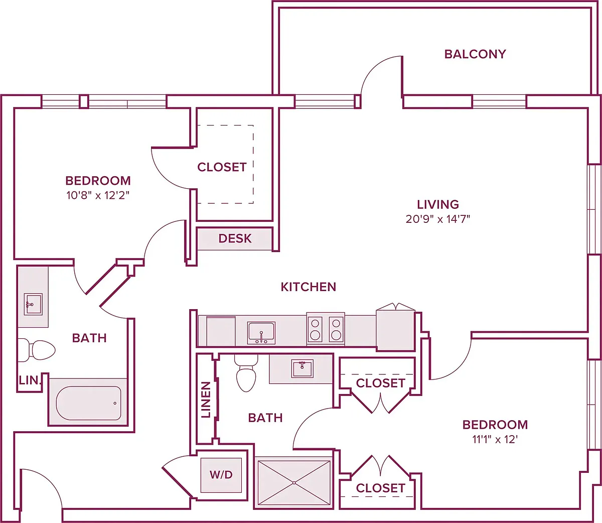 Floor plan B17
