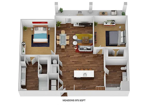 Floor plan B2A-M