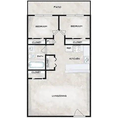 Floor plan Smith Avenue Building
