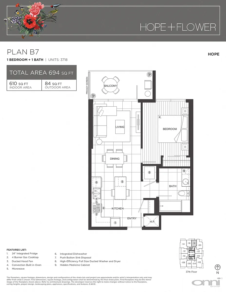 Floor plan B7