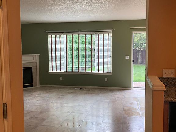 living space, looking out to backyard