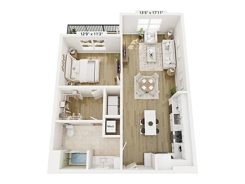 Floor plan Redbud