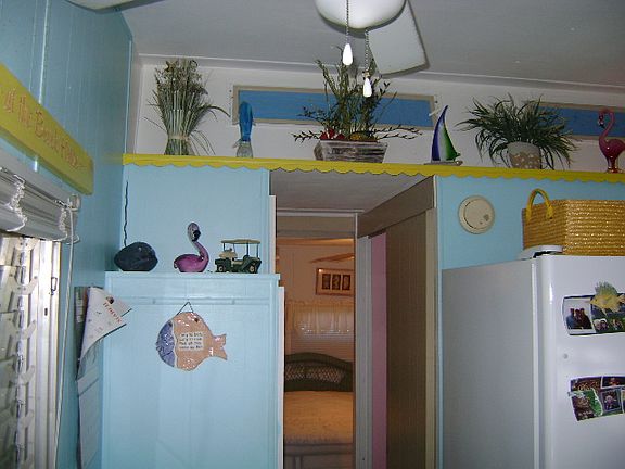 bath on rt. side of hall