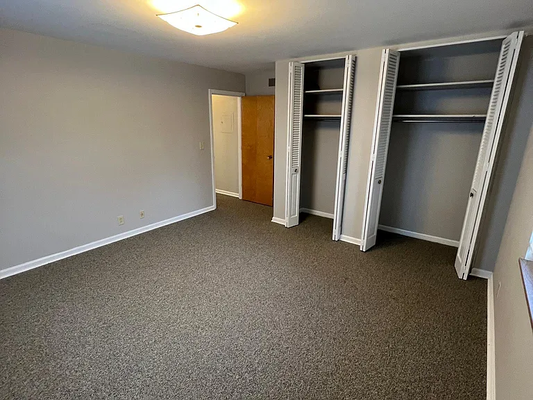 Closet space in bedroom 2