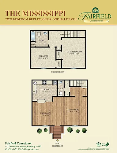 Floor plan The Mississippi