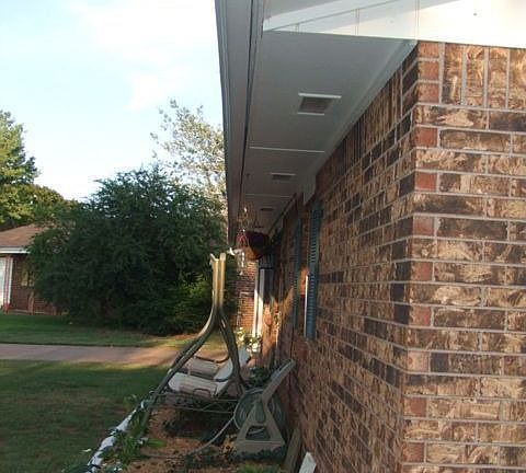 Side (showing landscaping)