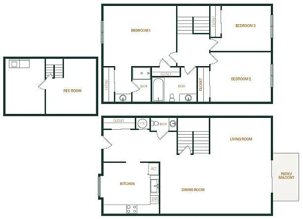 Floor plan TH 7Bsmnt