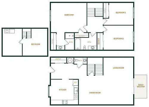 Floor plan TH 7Bsmnt