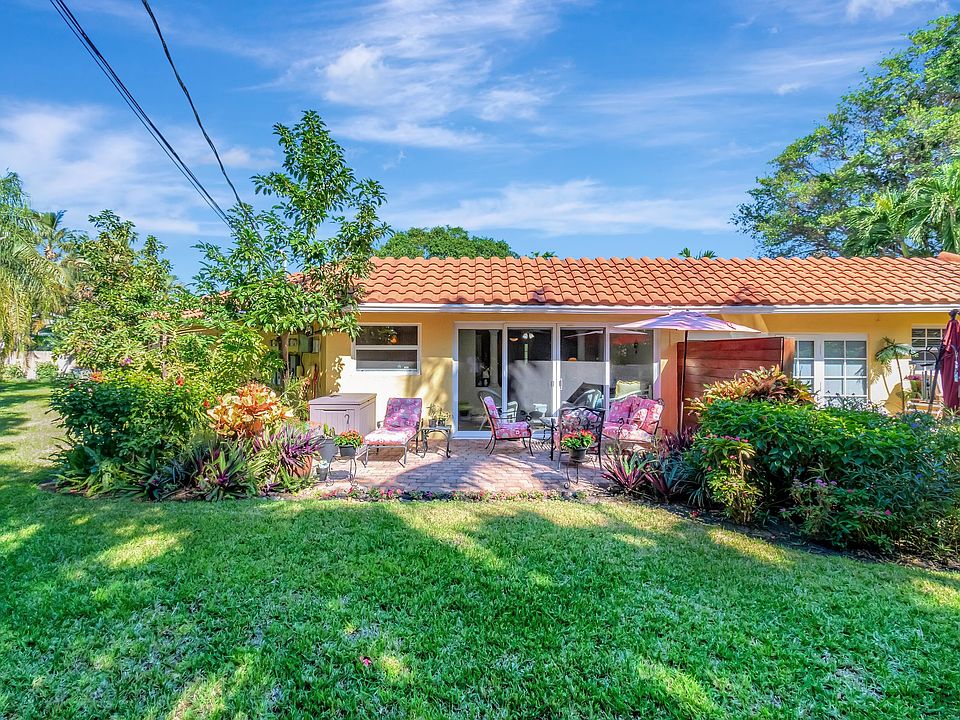 Fenced yard