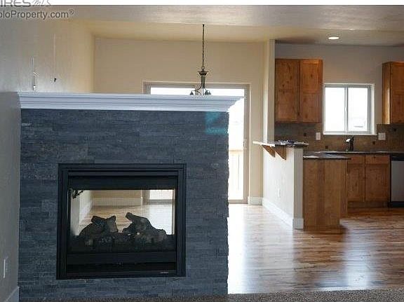 two sided fireplace