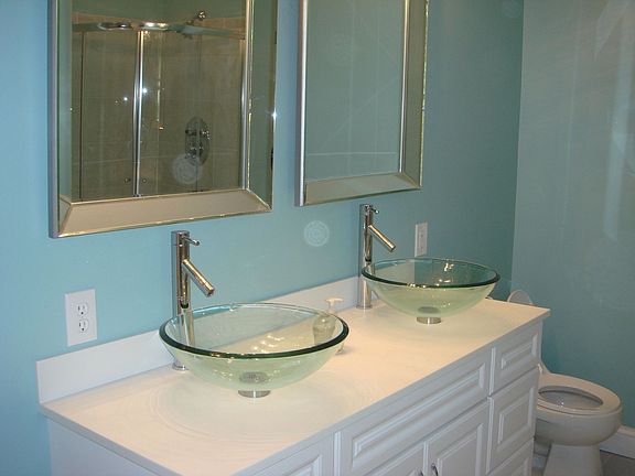 Upgrade dual sinks in master bath