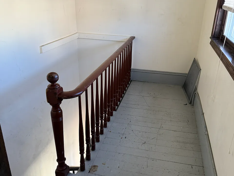 Private hallway. Usable storage
