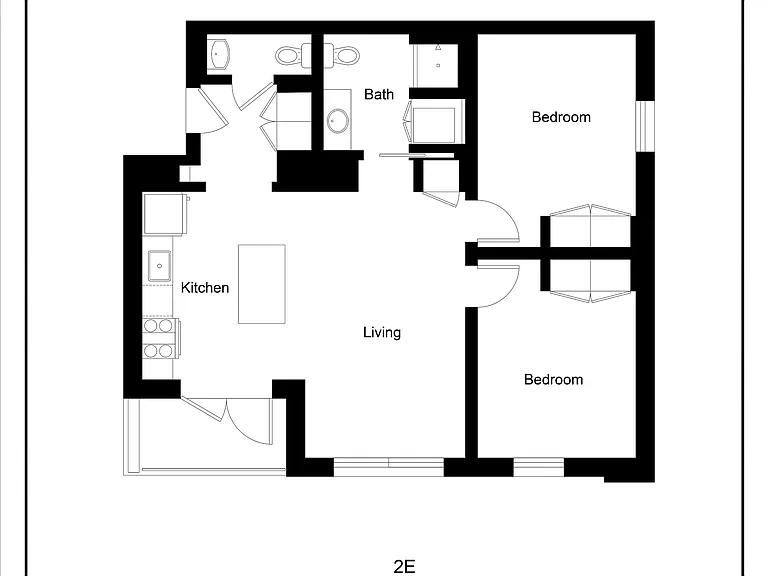 2E Floor Plan 2E Floor Plan