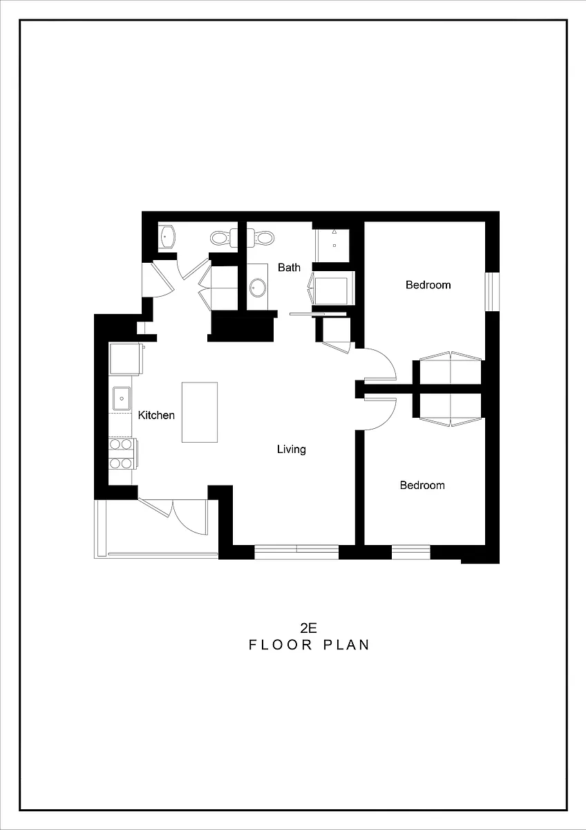 Floor plan 2E