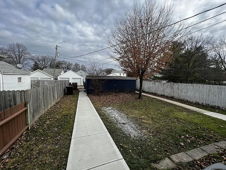 Backyard and optional garage space