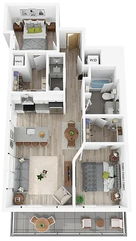 Floor plan PENTHOUSE 4