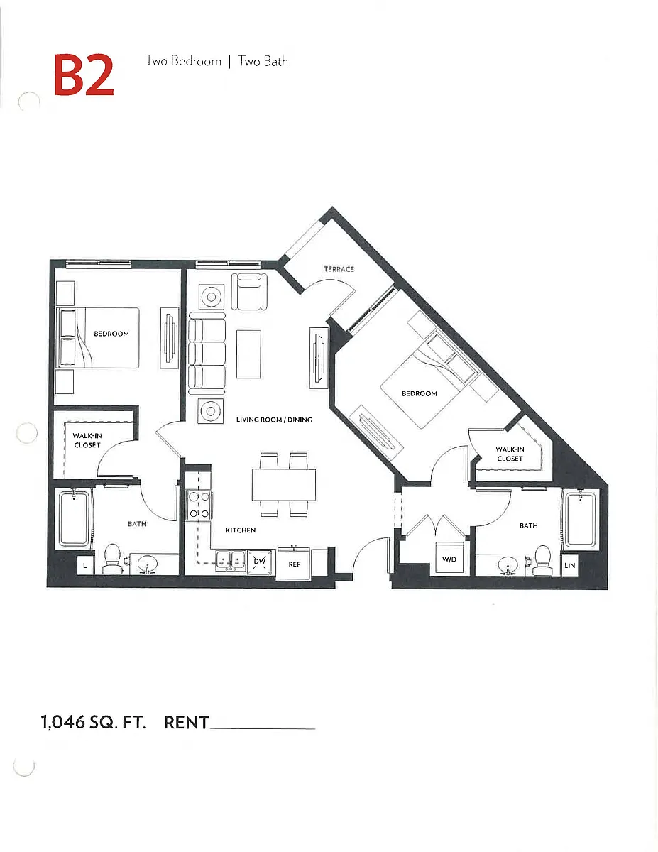 Floor plan B2