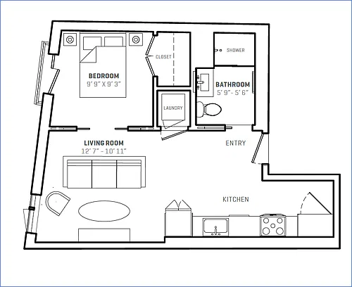Floor plan Stack 6