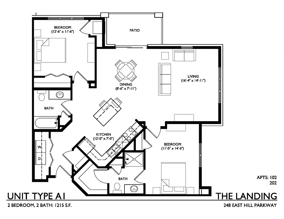 Floor plan A1