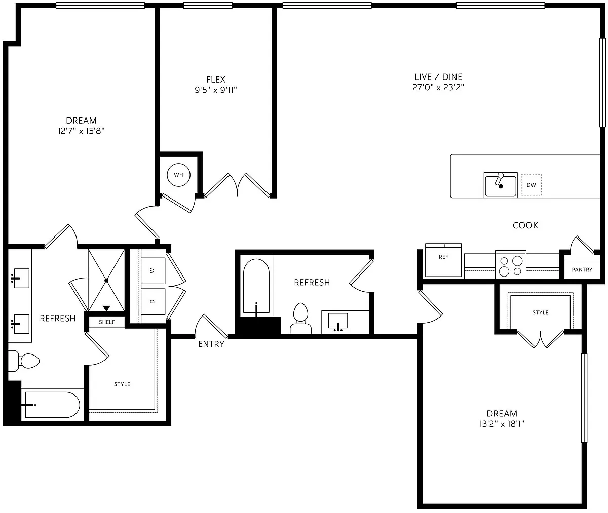 Floor plan B4