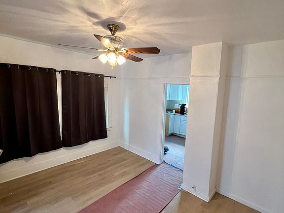 Blackout curtains closed