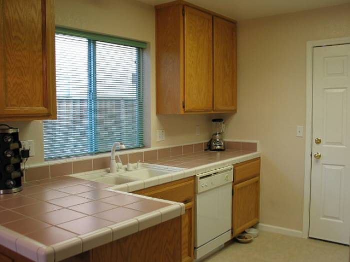 Partial kitchen view