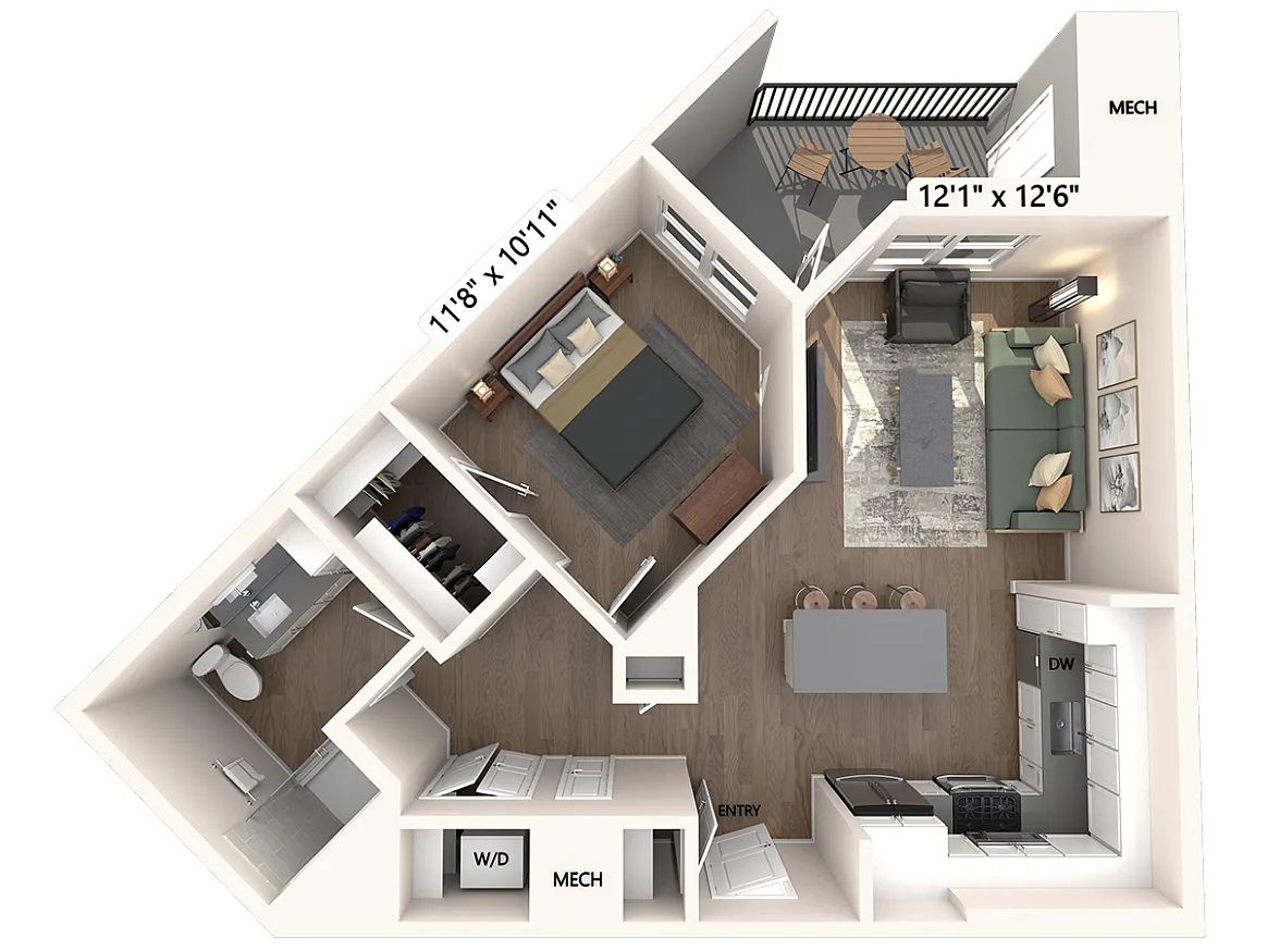 Floor plan AM12-Upgrade