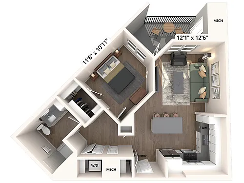 Floor plan AM12-Upgrade