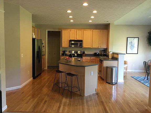 Open concept kitchen