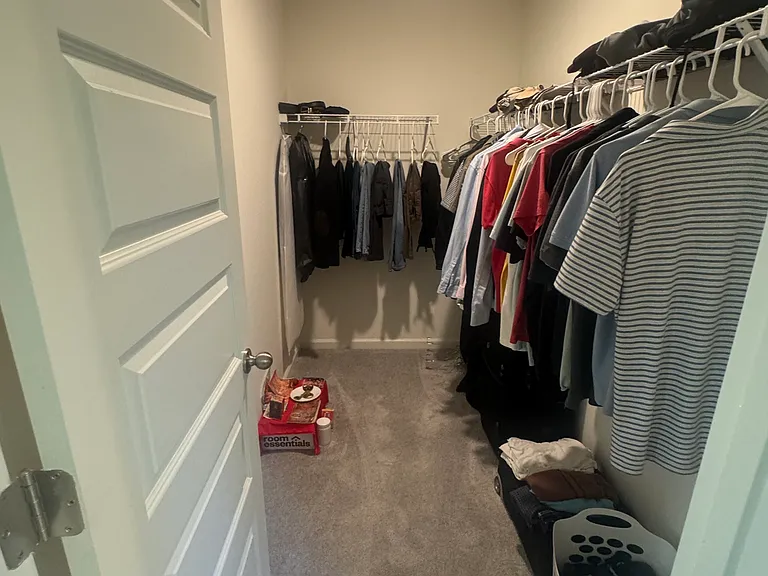 master bedroom closet