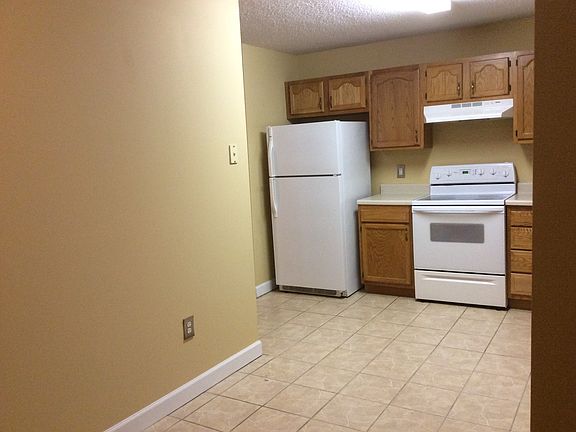 View from front door to kitchen