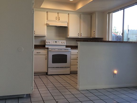 Kitchen with Bright LED Lighting