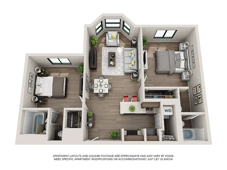 The Valley floor plan The Fillmore Center