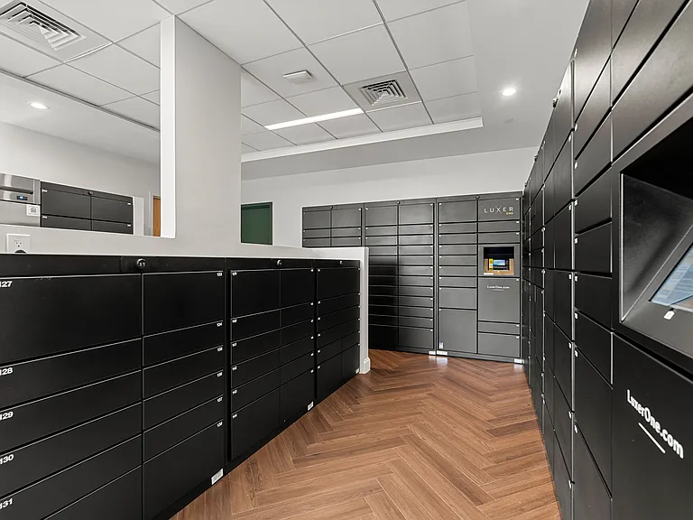 Enjoy secure package lockers