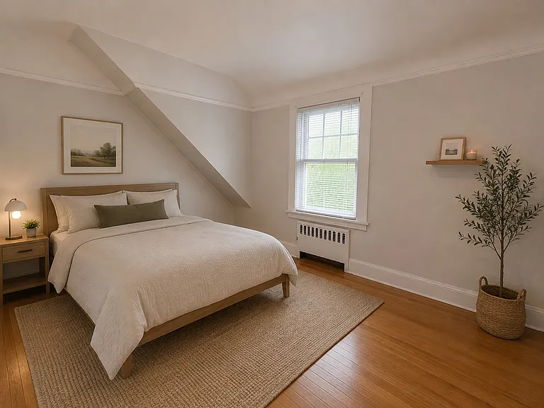Bedroom 2, virtually staged