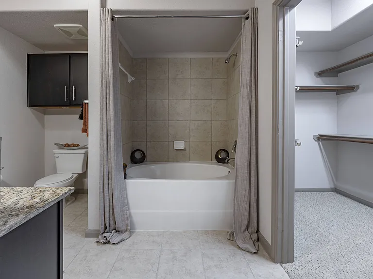 Soak away all your troubles in your king-sized tub!