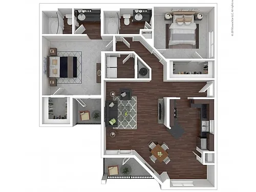 Floor plan Royal Palm