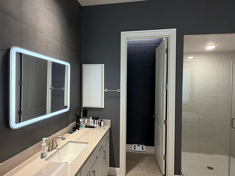 Premium Upgraded Master Bathroom