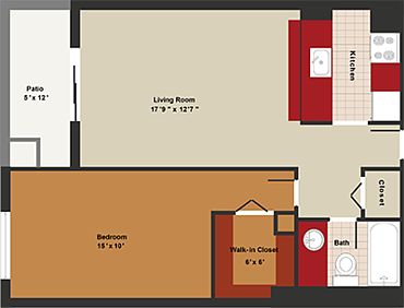 5th image of 1665 N Logan St APT 647