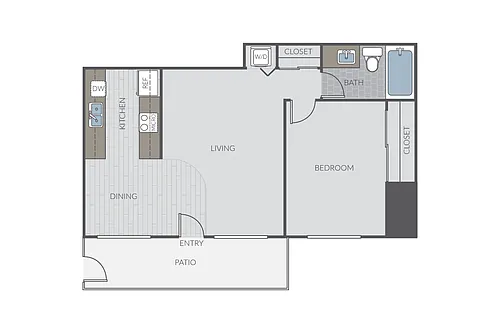 Floor plan Plan 1A