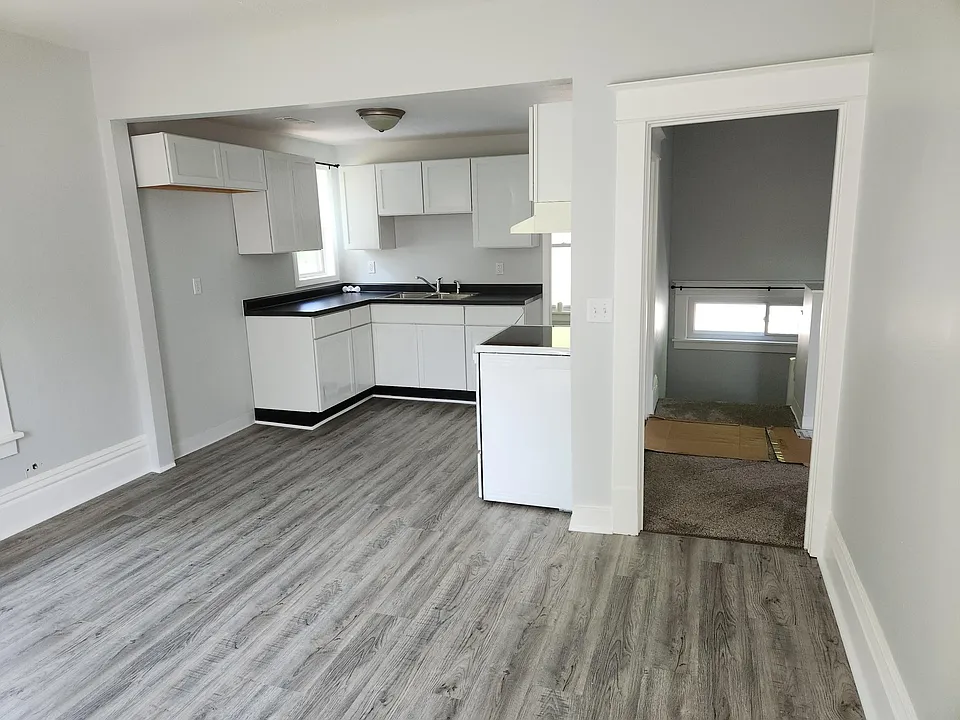 Kitchen/Dining/Entry from lower