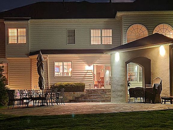 Back Yard at Night