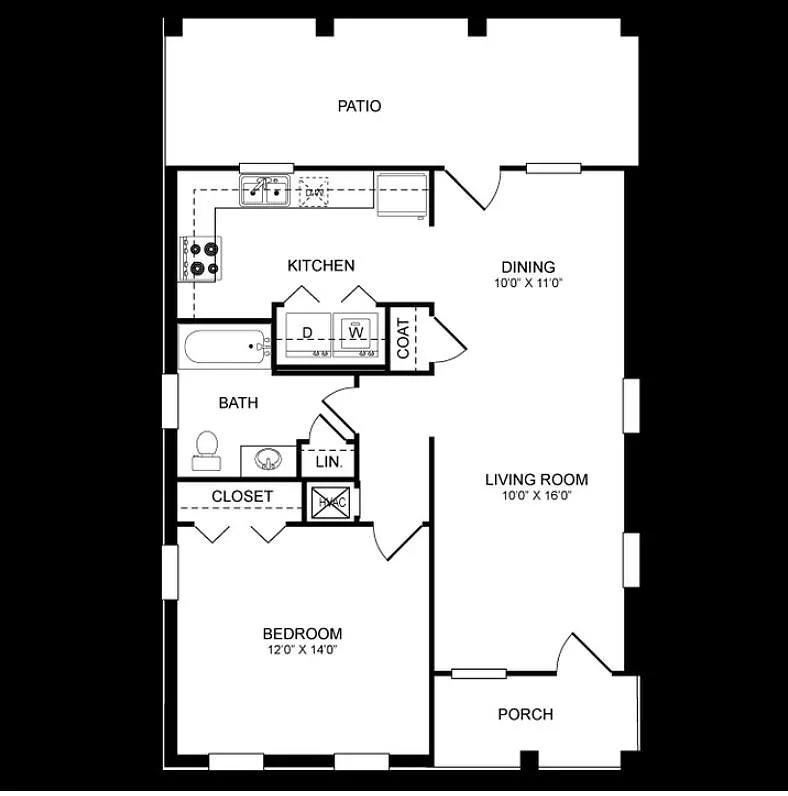 Floor plan Dogwood