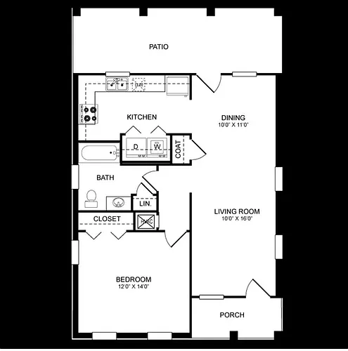 Floor plan Dogwood