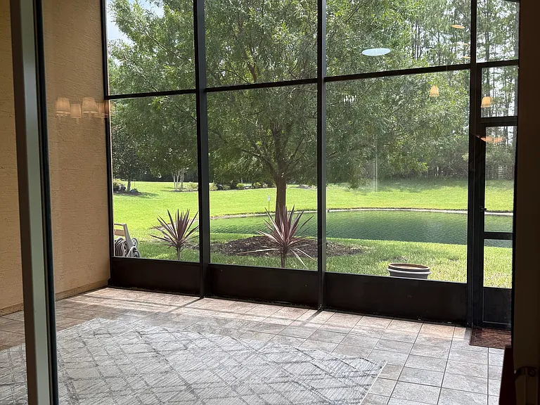 View when you enter the home