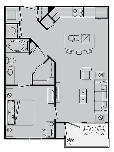 Floor plan A