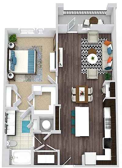 Floor plan Jefferson