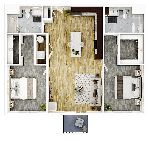 Floor plan Clover