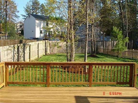 Backyard from the Deck